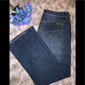 DNKY Soho Jeans dark wash bootcut